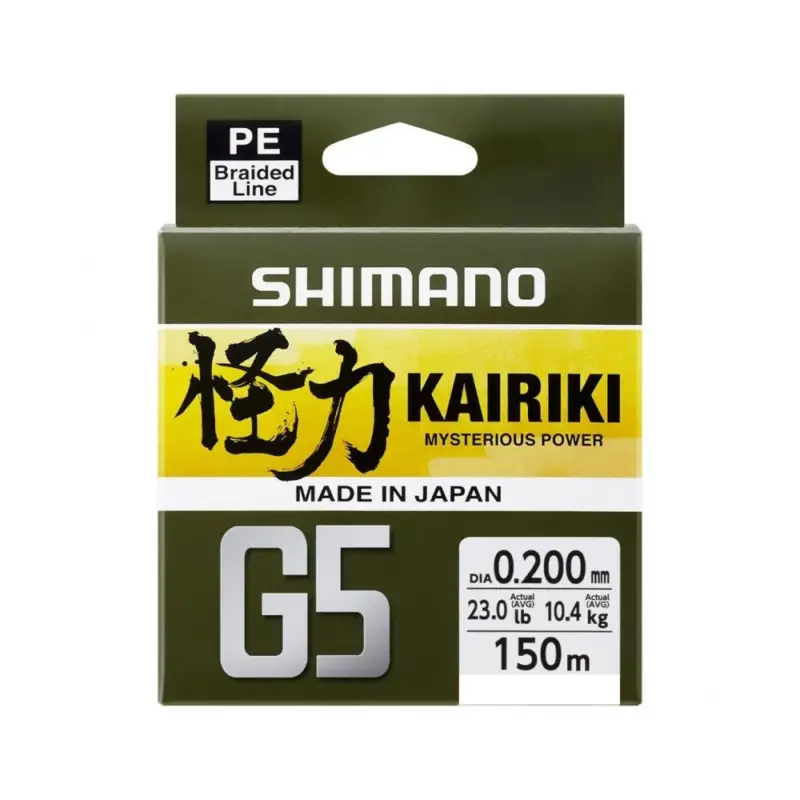 Multifilamento Shimano Kairiki G5 Entrega Rápida