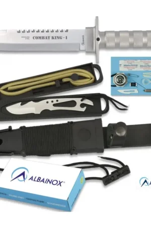 Compra Ahora Cuchillo de Supervivencia Albainox Combat King 1