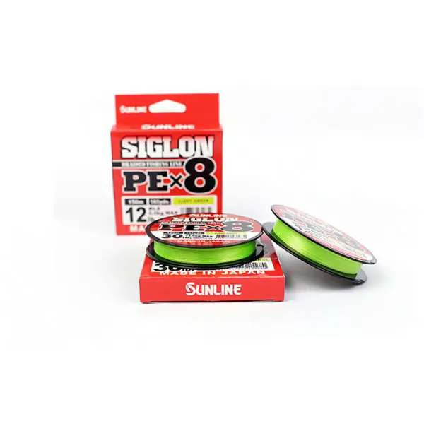 Últimas Unidades Trenzado Sunline Siglon PE X8 300 M Light Green