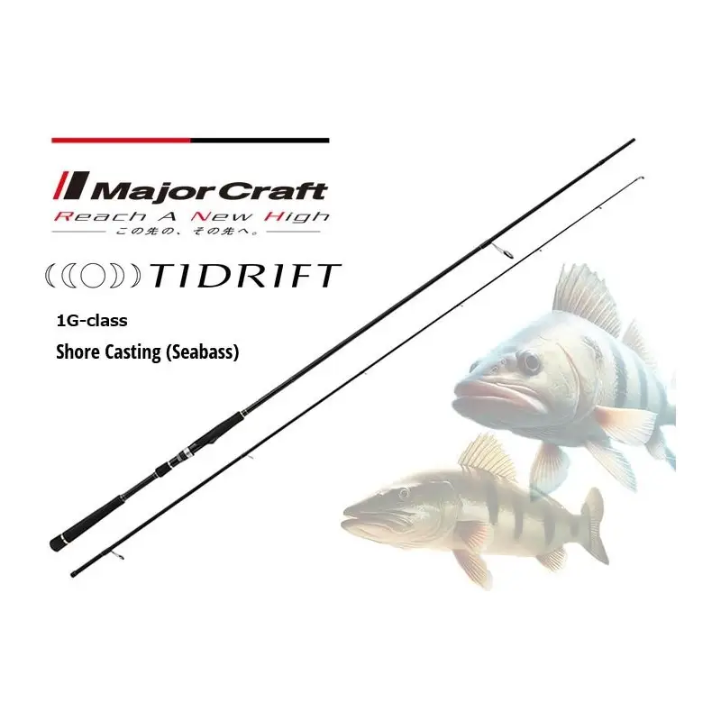 Solo Por Tiempo Limitado Caña Major Craft Tidrift 1G TD1-902ML 2.74m 7-35g