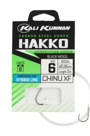 Anzuelos Hakko Chinu XF Últimas Unidades