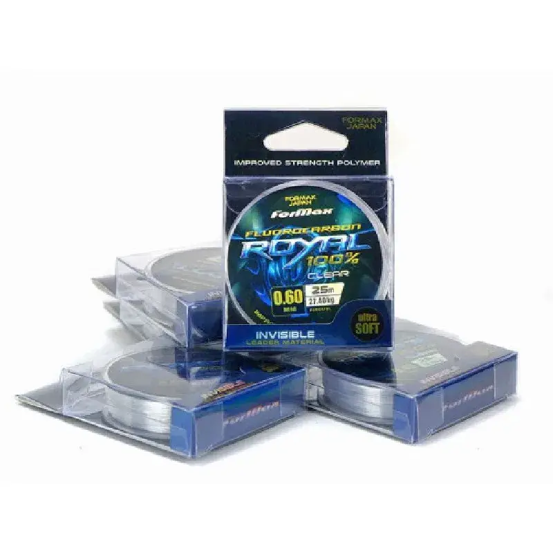 Formax Royal Fluorocarbon Clear 100% 25m 0,18mm 3,45kg Envío Exprés