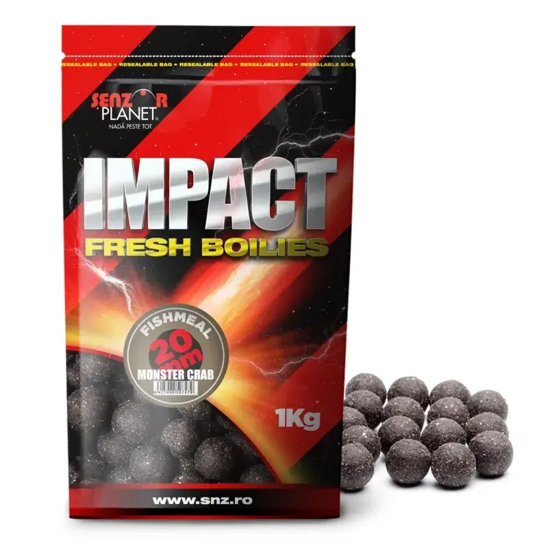 Senzor Planet Monster Crab Boilies 20mm 1kg Promoción
