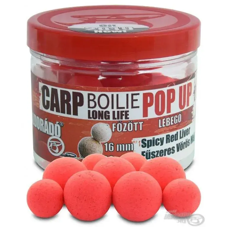 Haldorado – Carp Boilie Pop Up Spicy Red Liver 16-24mm Oferta De Temporada