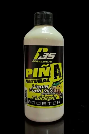 Favorito De Clientes Remojo Booster Fluorine Peralbaits Piña Natural 500 ml
