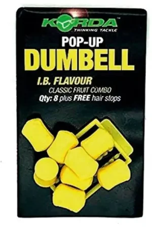 Dumbell flotante amarillo Korda I.B. fruta Imprescindible (Must-Have)