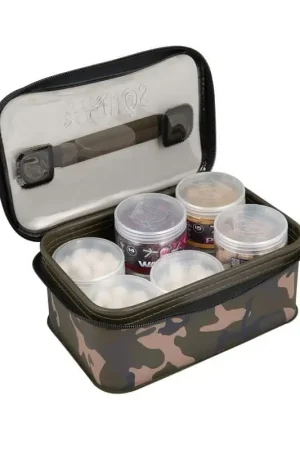 Macuto de cebos Fox Aquos Camo L Envío Inmediato