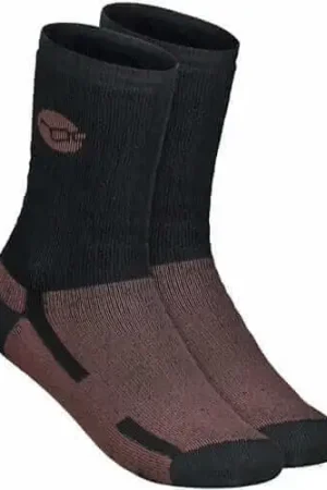 Calcetines Korda Merino negros talla 44-47 Popular