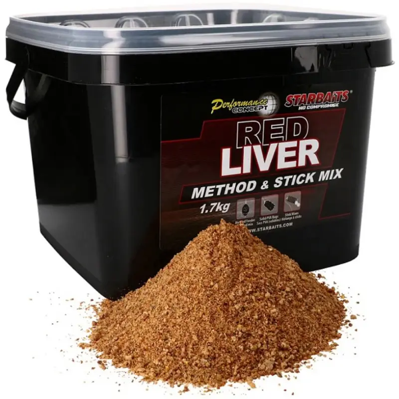 Imprescindible (Must-Have) Stick Mix Starbaits Method Red Liver 1,7 Kg
