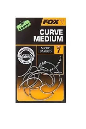 Precio Económico Anzuelos Fox Edges Curve Medium
