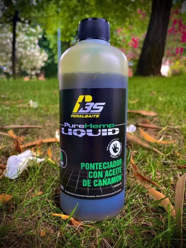 Líquido potenciador Peralbaits Cañamón 500 ml Última Versión