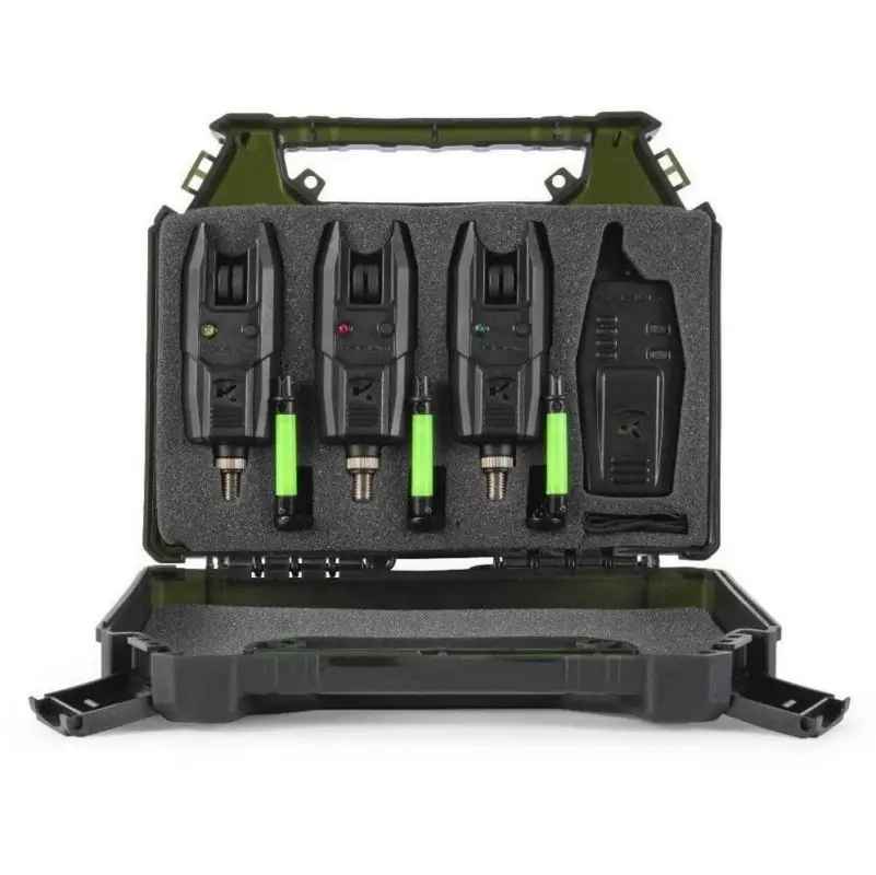 Promoción Maletín de alarmas 3+1 Korum KBI-R + 3 tensores