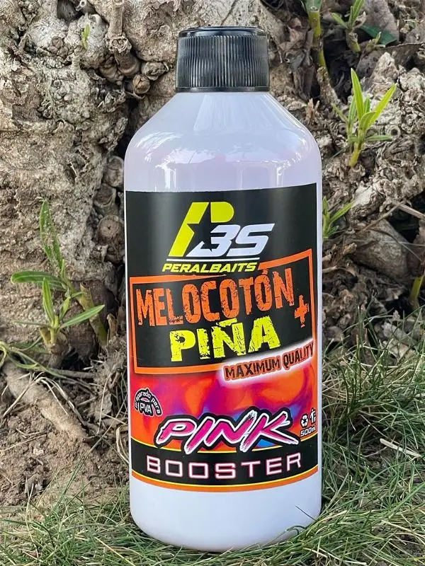 Ordenar Ahora Mismo Remojo Booster Pink Peralbaits Melocotón Piña 500 ml