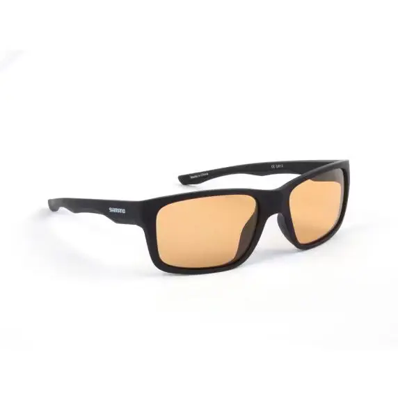 Precio De Oferta Gafas de sol polarizadas Shimano Aspire Negro mate y Amarillo