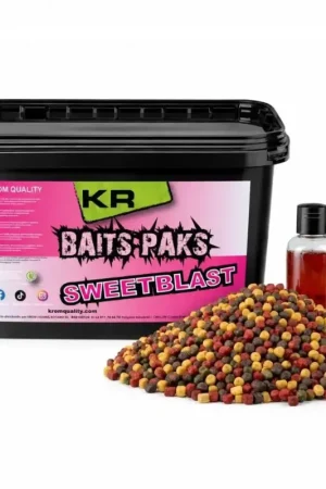 Envío Inmediato Mix Pellets Krom Quality Baits Paks Sweet Blast 3KG