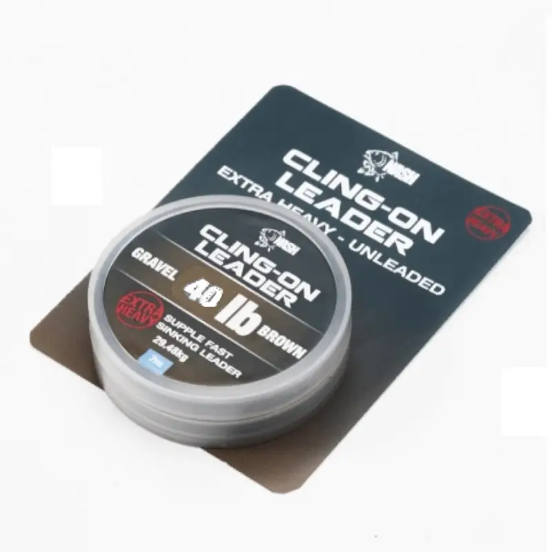 Leader Cling-On Nash Marrón 40 Ib 10 m Descuento