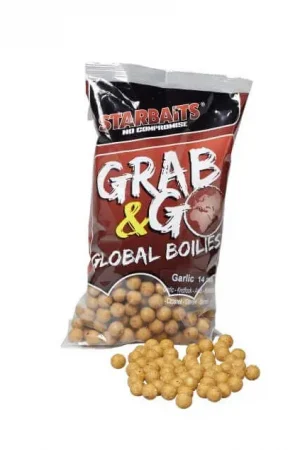 Venta Final Boilies Starbaits Grab Go Global Garlic 24 mm