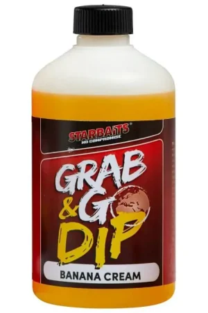 Certificado Dip Starbaits Grab Go Banana Cream 500 ml