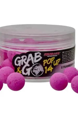 Envío Exprés Pop Ups Starbaits Grab Go Strawberry Jam 14 mm