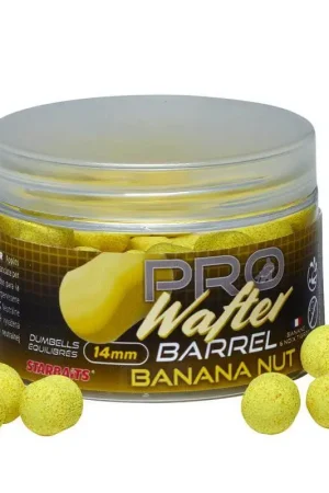 Wafters Dumbells Starbaits Barrel Banana Nut 14 mm Precio Bajo