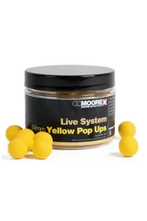 Pop ups Ccmoore Live System Amarillo 14 mm Última Oportunidad