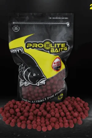 Imprescindible (Must-Have) Boilies Pro Elite Baits Bloody Mulberry 20 mm 2,5 Kg