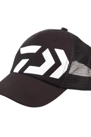Gorra Daiwa Trucker Negra/Blanca Oferta Limitada