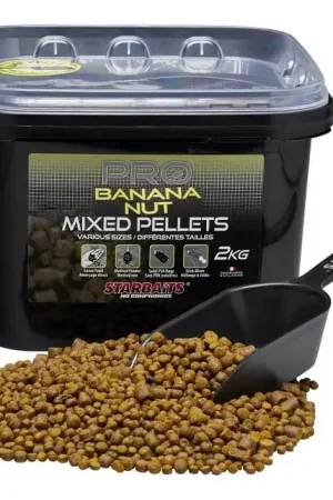 Mix Pellets Starbaits Probiotic Banana Nut Últimas Unidades