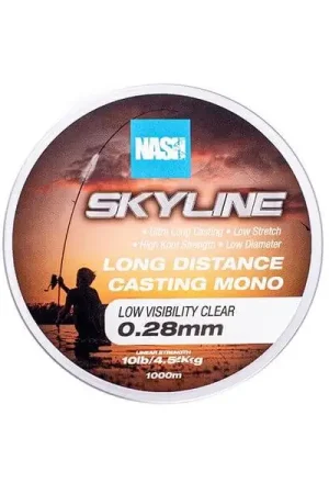 Disponible Ahora Hilo Nash Skyline Transparente 1000 m