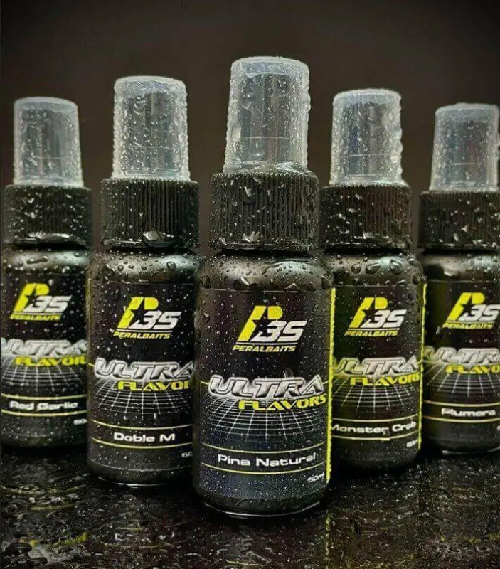 Spray Peralbaits Ultra Flavor Banana Fresa Últimas Unidades