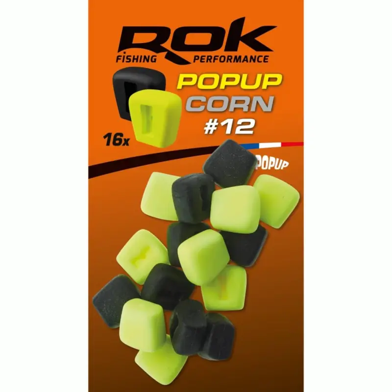 Compra Ahora Maíz Pop up Rok Fishing Amarillo/Negro 12