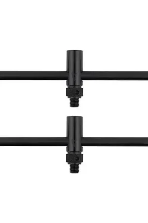 Rebajas Pack 2 Buzz bars Fox Black Label 3 cañas ajustables 22 - 25 cm