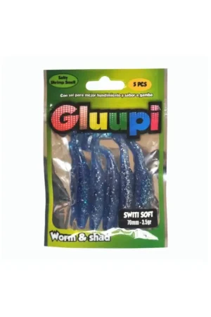 Vinilo Gluupi Switi soft 70mm 3,5gr Pack 5 unidades Ordenar Ahora Mismo