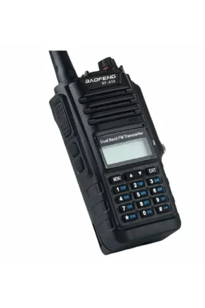 Rebajas Radio VHF portatil IPX 67 Baofeng BF-A58 Configurado con los canales marinos