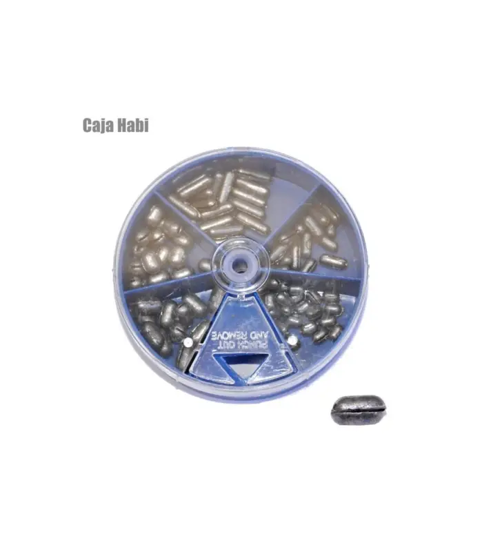 Promoción Exclusiva Plomo habi caja 80gr0.50-1.0-1.5-2.0-2.5gr