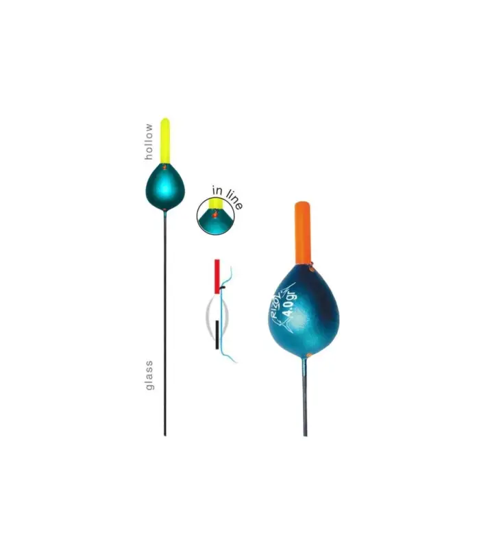 Oferta De Temporada Flotador Rizov RF-70 Boloñesa Portaluminoso Pasador