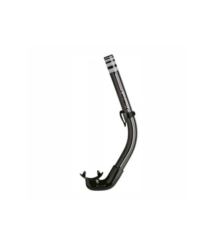 Tubo respirador submarinismo Cressi America Dark Negro Stock Limitado