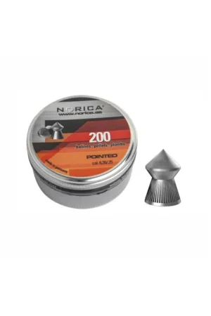 Liquidación Balines Norica Pointed 4,5-250 unidades