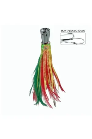 Cebo Cone Iron Feather 12.5cm 20gr Montado colores varios Certificado