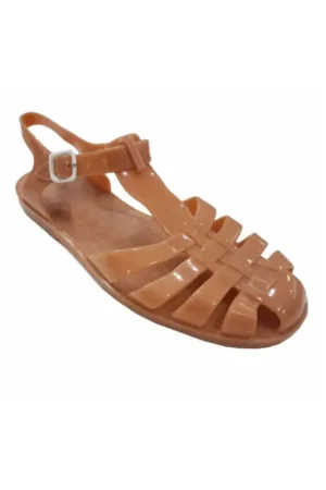 Compra Hoy Sandalia cangrejera calamares beige talla 36 a 45