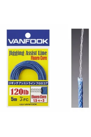 Oferta De Temporada Vanfook Jigging Asssit Line Fluoro Core J-FC varias medidas