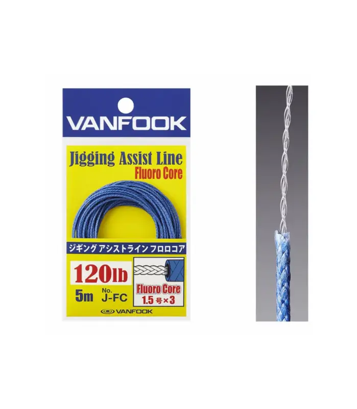 Oferta De Temporada Vanfook Jigging Asssit Line Fluoro Core J-FC varias medidas