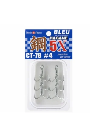 Oferta Vanfook Anzuelo triple Treble Hook Super Heavy CT-78 Silver varias medidas