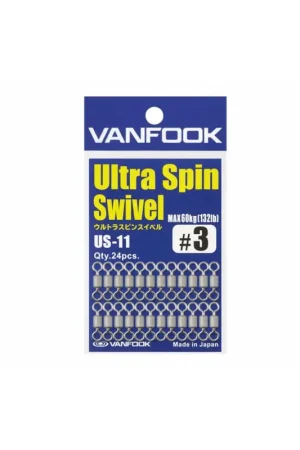 Compra Ahora Vanfook Ultra Spin Swivel Silver US-11 varias unidades