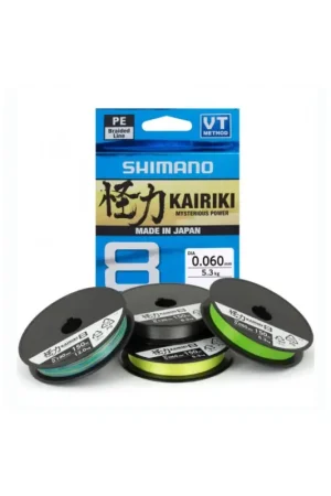 Bobina Kairiki PE Shimano 150metros greenvarias medidas Ordenar Ahora Mismo