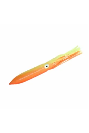 Alta Calidad Squid skirt 30cm color nº 5 amarillo-naranja