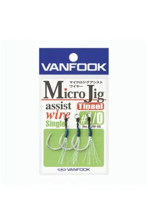 Vanfook Anzuelo Microjig Assist MJW-06 varias medidas Garantía De Devolución De Dinero