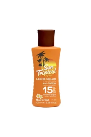 Certificado Sun Tropical locion leche solar MonoiFP15 100ml