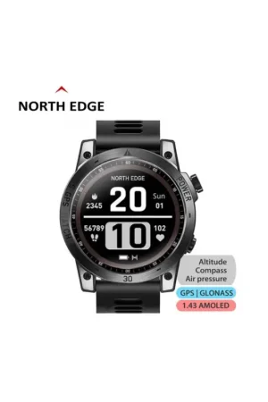 Oferta De Temporada Reloj original North Edge Cross fit 3 Black. Inteligente HQ