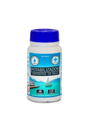 Más Vendido Pastillas Potabilizadoras de Agua Chilanco 48 Pastillas